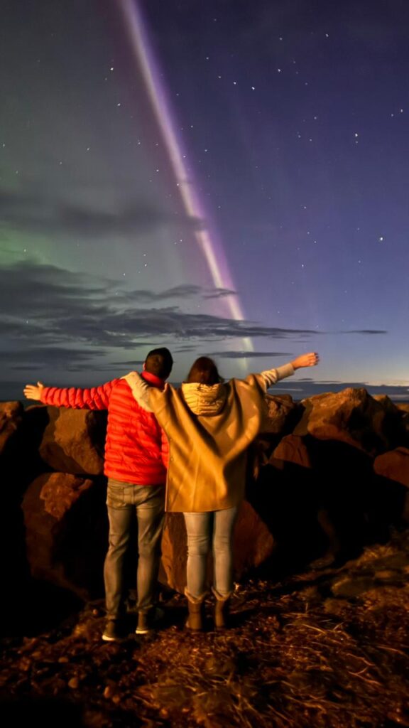 aurora boreal na islandia 2